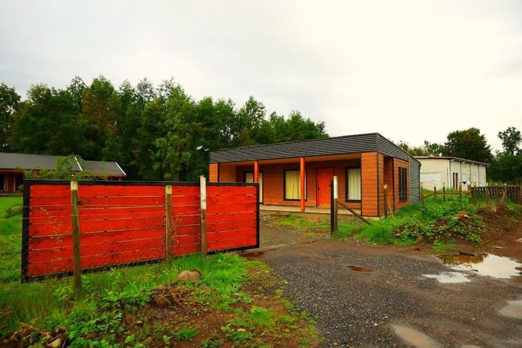 Moderna Cabana En Villarrica Esterno foto