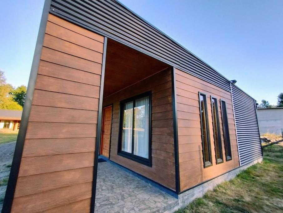 Moderna Cabana En Villarrica Esterno foto