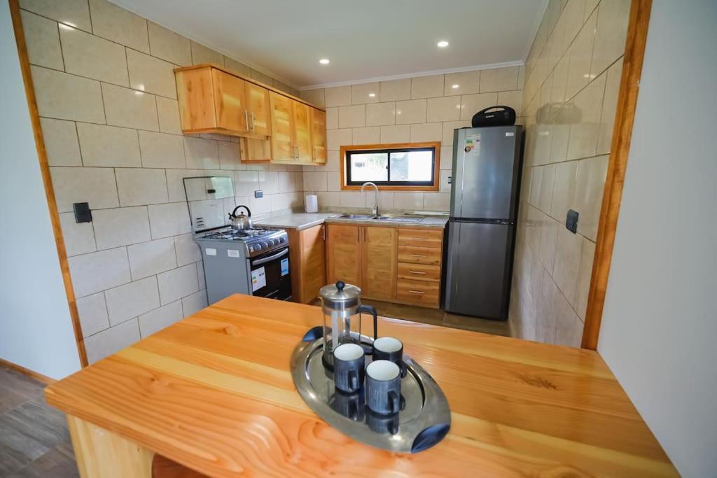 Moderna Cabana En Villarrica Esterno foto