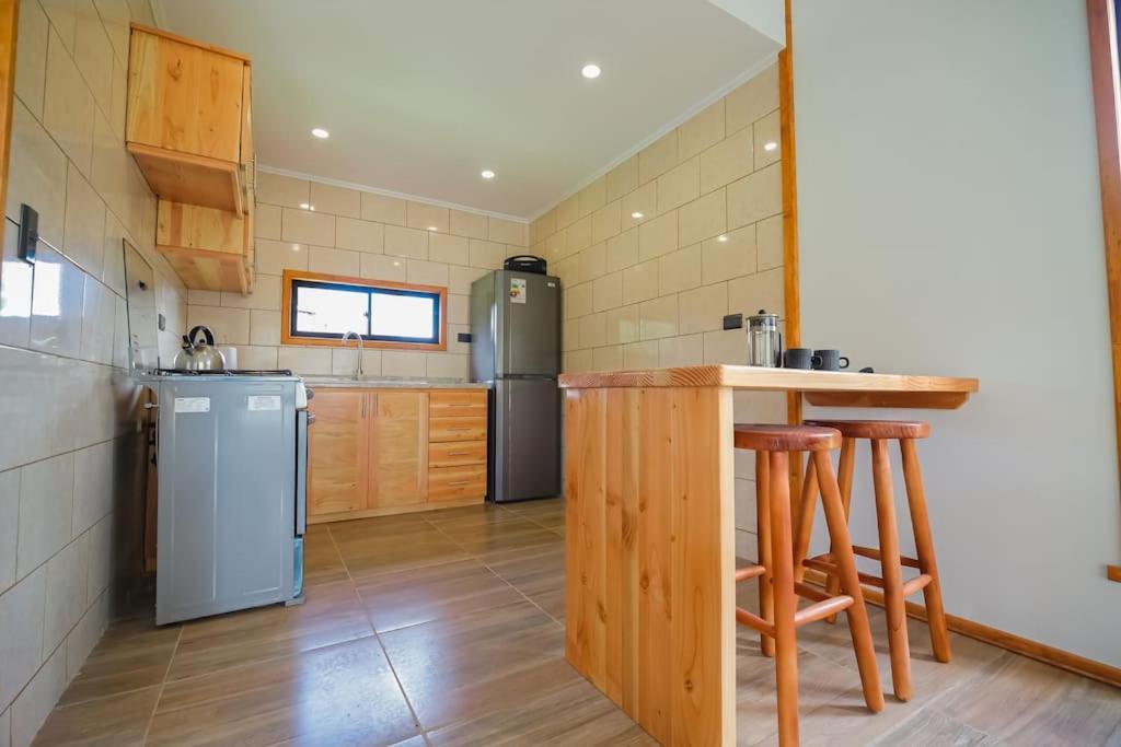 Moderna Cabana En Villarrica Esterno foto