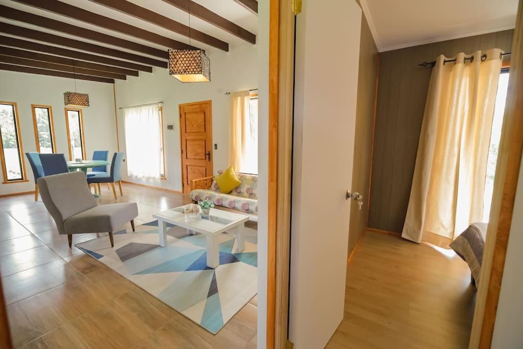 Moderna Cabana En Villarrica Esterno foto