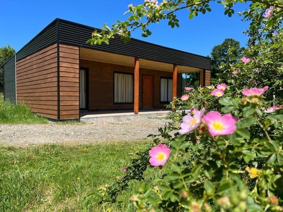 Moderna Cabana En Villarrica Esterno foto