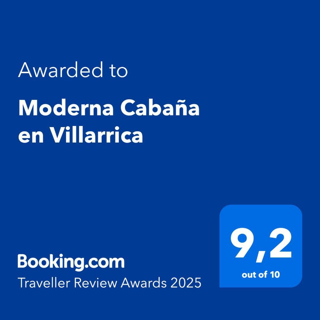 Moderna Cabana En Villarrica Esterno foto